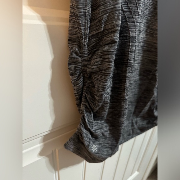 Athleta Dark Gray Athletic Dri Fit Tee - Picture 4 of 8